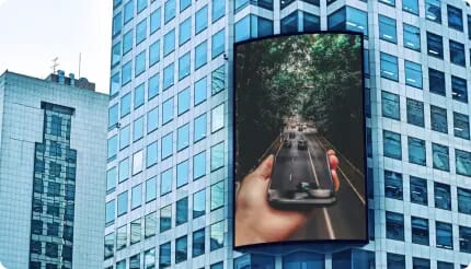 Outdoor LCD Signage