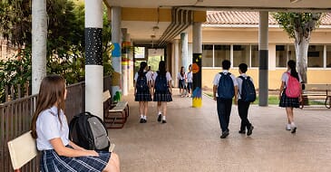 CCTV for Large Exhibition & Waiting Halls in Schools