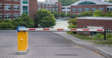 CCTV for Vehicle Entry & Exit Gates in Campus