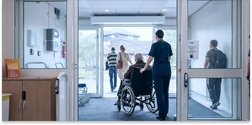 Hospital CCTV for Entrances & Exits