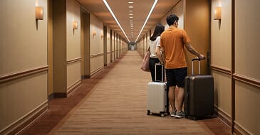 Hospitality CCTV for Corridors & Elevators